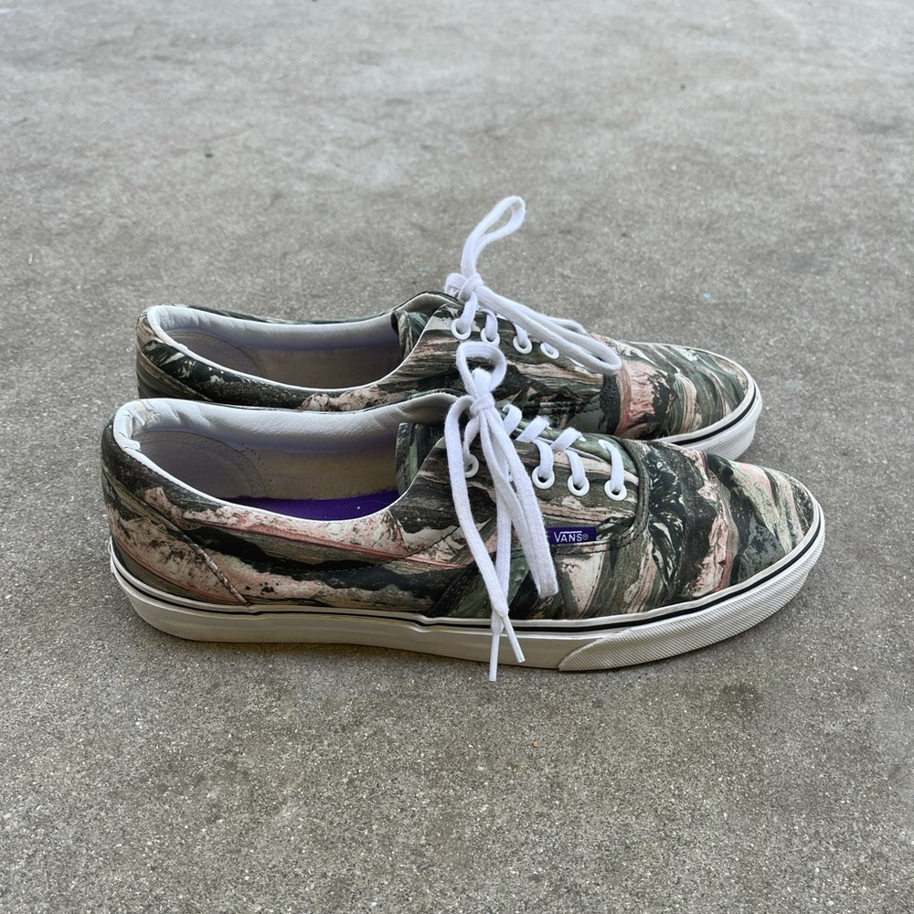 Vans X Liberty London Era Mountain Army Print 13 - Picture 2 of 9